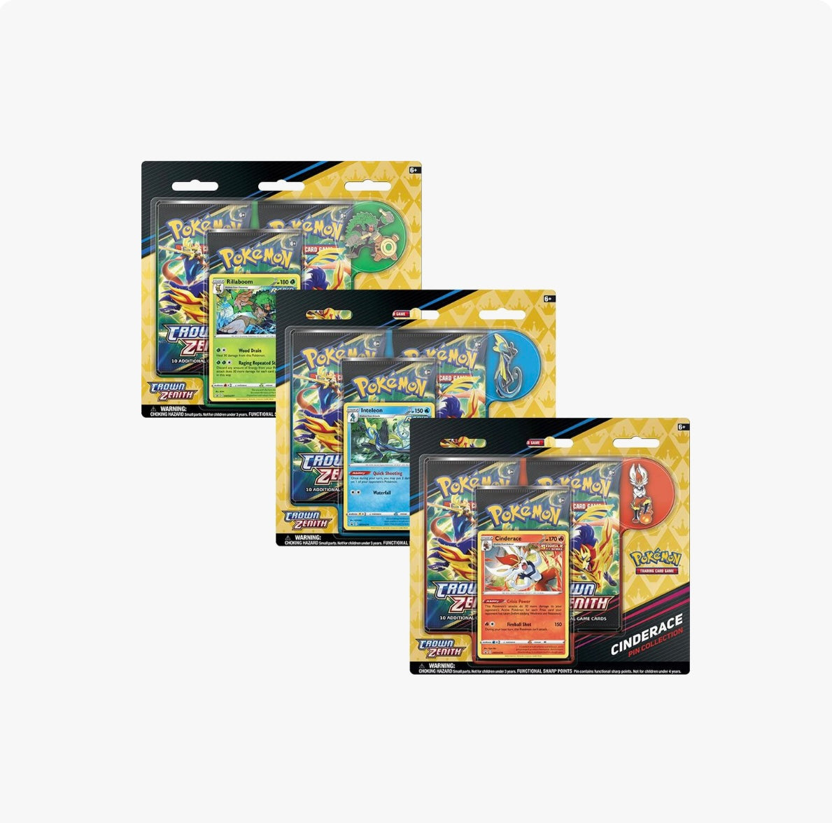 Crown Zenith Pin Collection