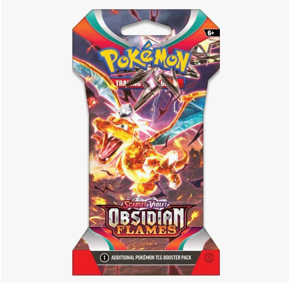 Obsidian Flames Sleeved Booster Pack