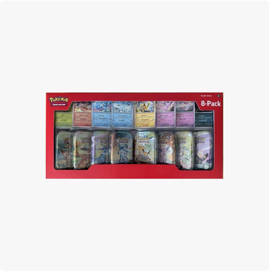 Costco Prismatic Evolutions 8-Pack Mini Tins