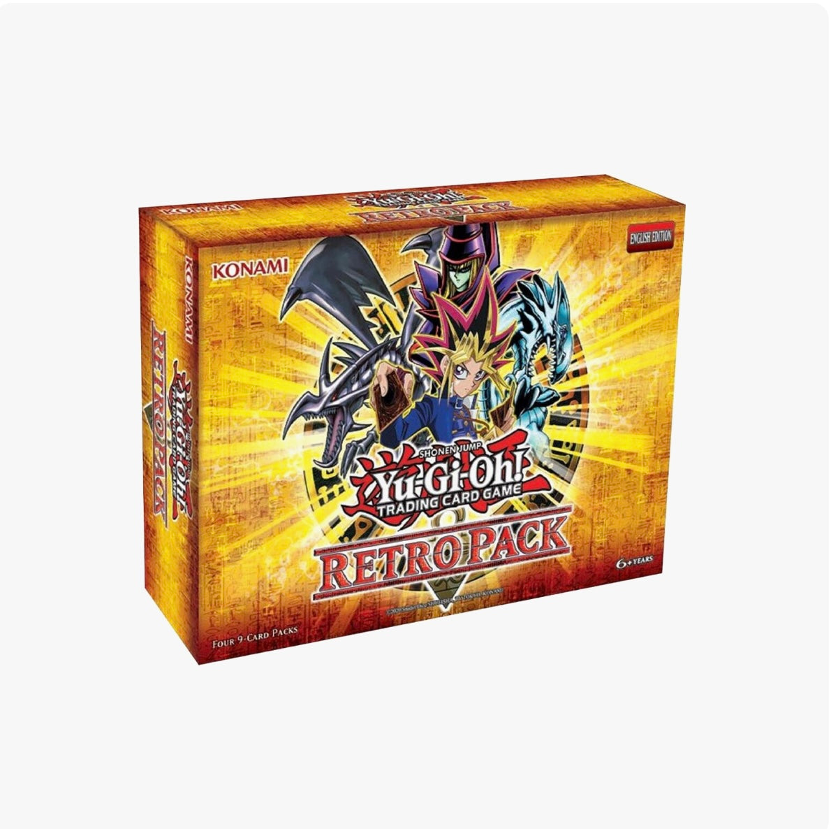 Yugioh Retro Pack Box (4-Pack) - Retro Pack (2020 Date Reprint)